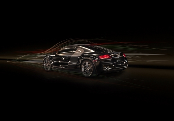 Photograph Kevin Necessary Audi R8 on One Eyeland